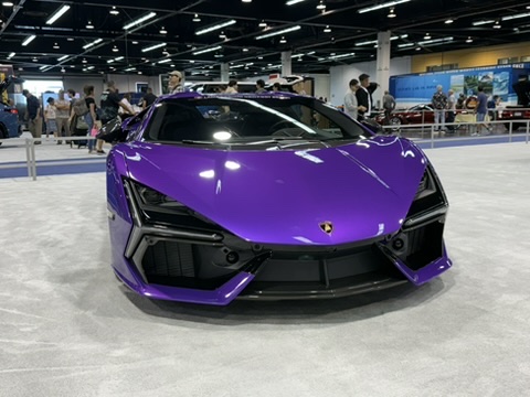 Assorted cars on a road